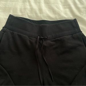 Lululemon Black drawstring Joggers